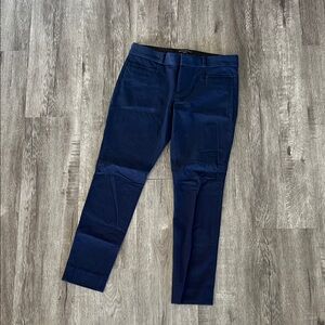 Banana Republic Navy Sloan Crop Dress Pants